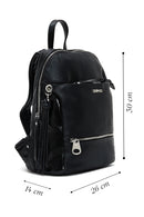Women's Black Casual Backpack | Derimod Women's Black Casual Backpack | Derimod