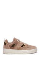 Kadın Bej Süet Deri Sneaker | Derimod Kadın Bej Süet Deri Sneaker | Derimod
