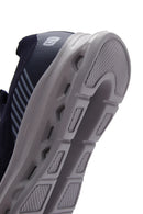 Derimod Zero Men's Navy Blue Lace-Up Thick Sole Sneaker | Derimod Derimod Zero Men's Navy Blue Lace-Up Thick Sole Sneaker | Derimod