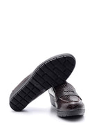 Kadın Yılan Derisi Desenli Ayakkabı | Derimod Kadın Yılan Derisi Desenli Ayakkabı | Derimod