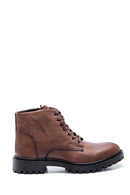 Men's Leather Zippered Boots | Derimod Men's Leather Zippered Boots | Derimod