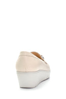 Kadın Deri Dolgu Topuk Ayakkabı | Derimod Kadın Deri Dolgu Topuk Ayakkabı | Derimod