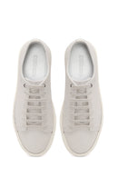 Erkek Beyaz Bağcıklı Deri Sneaker | Derimod Erkek Beyaz Bağcıklı Deri Sneaker | Derimod