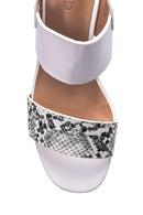 Kadın Kroko Detaylı Topuklu Ayakkabı | Derimod Kadın Kroko Detaylı Topuklu Ayakkabı | Derimod