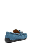 Geox Men's Blue U Spherica Ec16 B - Suede Suede Leather Casual Loafer | Derimod Geox Men's Blue U Spherica Ec16 B - Suede Suede Leather Casual Loafer | Derimod