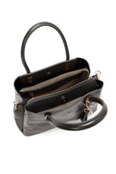 Women's Gray Long Strap Crocodile Handbag | Derimod Women's Gray Long Strap Crocodile Handbag | Derimod
