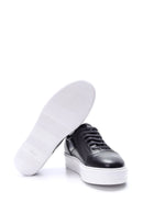 Erkek Fermuar Detaylı Deri Sneaker | Derimod Erkek Fermuar Detaylı Deri Sneaker | Derimod