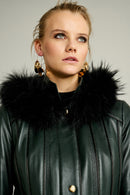 Diva Kadın Deri Ceket | Derimod Diva Kadın Deri Ceket | Derimod