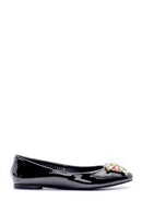Women's Stone Patent Leather Shoes | Derimod Women's Stone Patent Leather Shoes | Derimod