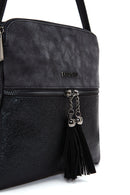 Women's Black Long Strap Crossbody Bag | Derimod Women's Black Long Strap Crossbody Bag | Derimod