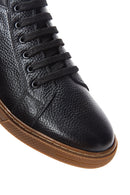 Erkek Siyah Deri Bilekli Sneaker Bot | Derimod Erkek Siyah Deri Bilekli Sneaker Bot | Derimod