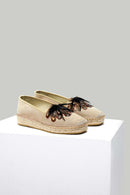 Kadın Hasır Detaylı Espadril Ayakkabı | Derimod Kadın Hasır Detaylı Espadril Ayakkabı | Derimod