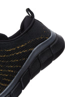 Women's Black Fabric Sneaker | Derimod Women's Black Fabric Sneaker | Derimod