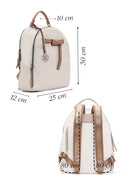 Woman Cream Backpack | Derimod Woman Cream Backpack | Derimod