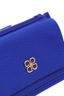 Woman Blue Charm Card Holder | Derimod Woman Blue Charm Card Holder | Derimod