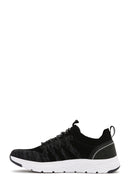 Derimod Zero Men's Black Lace-Up Thick Soled Fabric Sneaker | Derimod Derimod Zero Men's Black Lace-Up Thick Soled Fabric Sneaker | Derimod