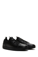 Erkek Siyah Deri Sneaker | Derimod Erkek Siyah Deri Sneaker | Derimod