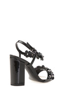 Flower Detailed Women's Sandals | Derimod Flower Detailed Women's Sandals | Derimod