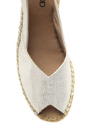 Kadın Dolgu Topuklu Burnu Açık Espadril Ayakkabı | Derimod Kadın Dolgu Topuklu Burnu Açık Espadril Ayakkabı | Derimod