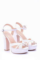 Kadın Platform Topuklu Ayakkabı | Derimod Kadın Platform Topuklu Ayakkabı | Derimod