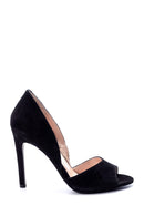 Women's Suede Heeled Shoes | Derimod Women's Suede Heeled Shoes | Derimod