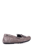 Gri Kadın Deri Loafer | Derimod Gri Kadın Deri Loafer | Derimod