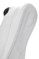 Men's White Lace-Up Leather Sneaker | Derimod Men's White Lace-Up Leather Sneaker | Derimod