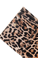 Women's Tan Leopard Wallet | Derimod Women's Tan Leopard Wallet | Derimod