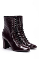 Women's Heeled Patent Leather Boots | Derimod Women's Heeled Patent Leather Boots | Derimod