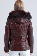 Blanch Kadın Deri Ceket | Derimod Blanch Kadın Deri Ceket | Derimod