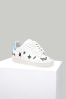 Embroidered Women's Sneaker | Derimod Embroidered Women's Sneaker | Derimod