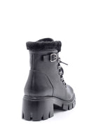 Women's Lace-Up Heeled Boots | Derimod Women's Lace-Up Heeled Boots | Derimod