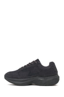 Erkek Gri Bağcıklı Kalın Tabanlı Kumaş Sneaker | Derimod Erkek Gri Bağcıklı Kalın Tabanlı Kumaş Sneaker | Derimod