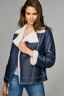 Amanda Kadın Deri Ceket | Derimod Amanda Kadın Deri Ceket | Derimod