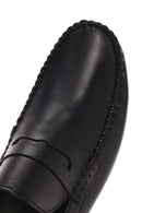 Men's Black Leather Casual Loafer | Derimod Men's Black Leather Casual Loafer | Derimod