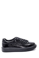 Kadın Deri Rugan Sneaker | Derimod Kadın Deri Rugan Sneaker | Derimod