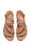 Women's Pink Ankle Strap Sandals | Derimod Women's Pink Ankle Strap Sandals | Derimod