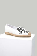 Women's Espadrille with Floral Detail | Derimod Women's Espadrille with Floral Detail | Derimod