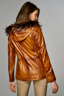 Cuba Kadın Deri Ceket | Derimod Cuba Kadın Deri Ceket | Derimod