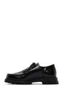 Women's Black Lace-Up Leather Casual Shoes | Derimod Women's Black Lace-Up Leather Casual Shoes | Derimod