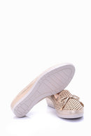 Kadın Dolgu Tabanlı Ayakkabı | Derimod Kadın Dolgu Tabanlı Ayakkabı | Derimod