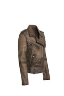 Egoist Kadın Deri Ceket | Derimod Egoist Kadın Deri Ceket | Derimod