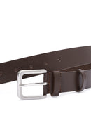 Erkek Kahverengi Deri Kemer | Derimod Erkek Kahverengi Deri Kemer | Derimod