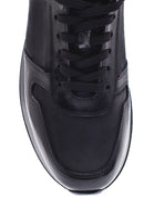 Men's Leather High Sole Sneaker | Derimod Men's Leather High Sole Sneaker | Derimod