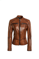 Eva Kadın Deri Ceket | Derimod Eva Kadın Deri Ceket | Derimod