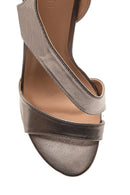 Kadın Gümüş Topuklu Ayakkabı | Derimod Kadın Gümüş Topuklu Ayakkabı | Derimod