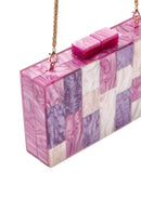 Women's Purple Long Strap Mini Clutch Bag | Derimod Women's Purple Long Strap Mini Clutch Bag | Derimod