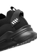 Erkek Siyah Bağcıklı Kumaş Sneaker | Derimod Erkek Siyah Bağcıklı Kumaş Sneaker | Derimod