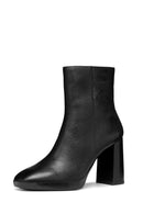 Geox Kadın Siyah Teulada Fermuarlı Kalın Topuklu Deri Bot | Derimod Geox Kadın Siyah Teulada Fermuarlı Kalın Topuklu Deri Bot | Derimod