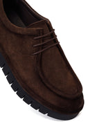 Male Brown Lace-Up Thick-Soled Suede Casual Shoes | Derimod Male Brown Lace-Up Thick-Soled Suede Casual Shoes | Derimod